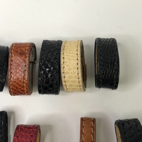 Barry Kieselstein-Cord studs and Lot Belt Loops